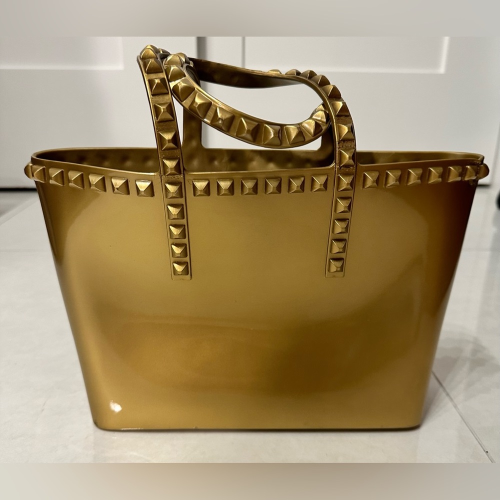 Carmen Sol Grazia Mini Tote Metallin